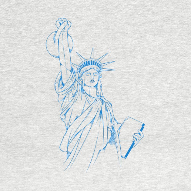 Lifting Lady Liberty by GirevikAF